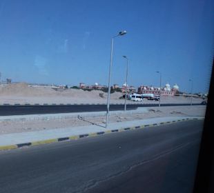 Auf dem Weg zum Flughafen