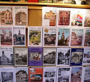 Alte Bücher Geschichte Stadt Fürth