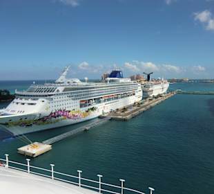 Treffpunkt der Kreuzfahrtschiffe