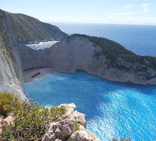 Widok na Zatokę Wraku z punktu widokowego