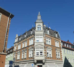 In der Altstadt von Kitzingen
