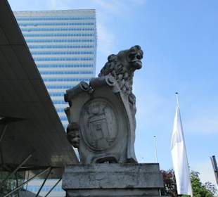 Habsburger Löwe vom alten Bahnhof