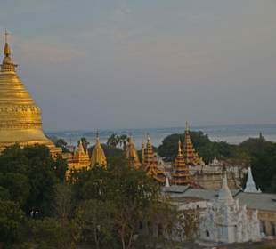 Ballonfahrt am frühen Morgen