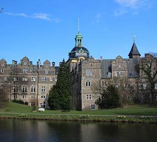 Blick vom Schlosspark auf das Schloss