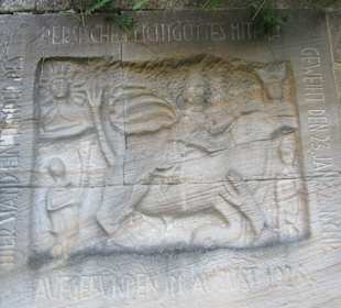 Mithrasdenkmal in Gimmeldingen