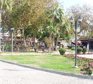 Teil des Basar in Side