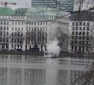 Der Hamburger Jungfernstieg