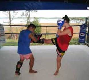 Lisa Michelle Buckley the Owner of K.Y.N Gym and Luckhin hlu