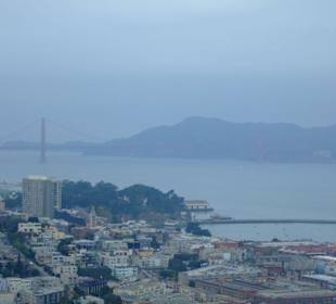 Blick Richtung Golden Gate Bridge