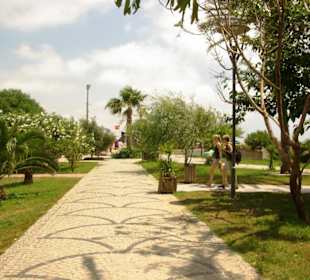 Evrenseki an der Promenade entlang