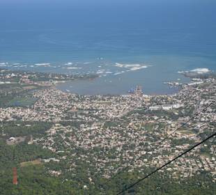 Ausblick von der Seilbahn