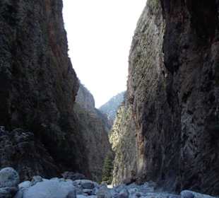 Samaria Schlucht Tal