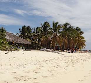 Strandabschnitt auf der Insel