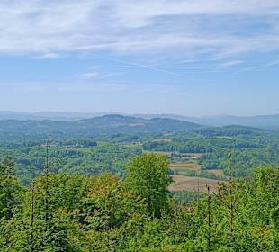 Blickrichtung Demmerkogel und Koralpe