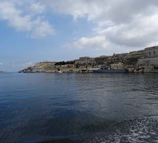 Unterwegs im Hafengebiet von Valletta