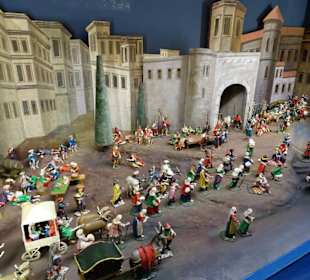 Details aus der Krippensammlung der Hofburg