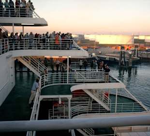 Ablegevorgang Europort Rotterdam