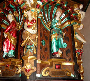 Details der Kanzel der St.-Ulrichs-Kirche