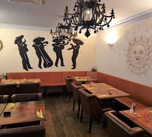 In den Gasträumen des Restaurant Mexcal