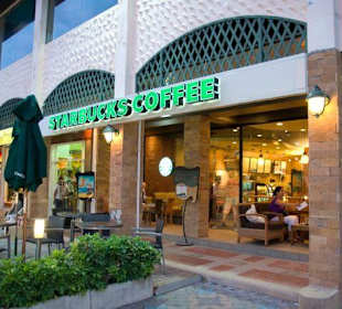 Einer der vielen Starbucks in Chaweng ...