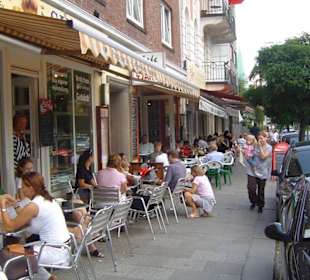 Typische Straßencafès