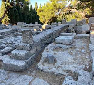 Ausgrabung auf dem Gelände