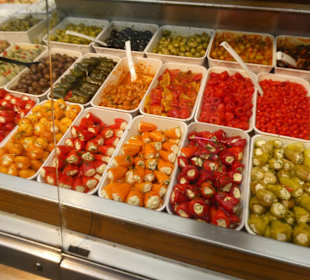 Frankfurt: Besuch der Kleinmarkthalle