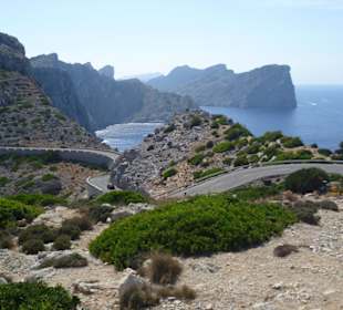 Küstenstraße von Cap Formentor