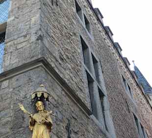 Blick zum Haus Löwenstein in Aachen am Markt