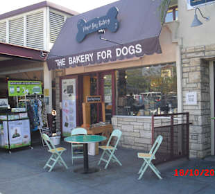 Hunderestaurant im Farmers Market, LA