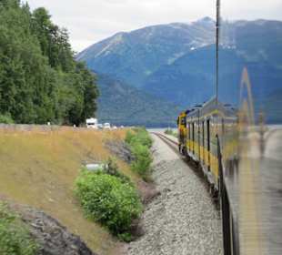 Auf den Weg zu den Gletschern