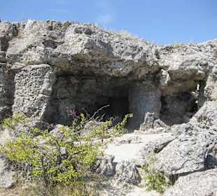 Steinwaldgelände irgendwo in der nähe von Varna