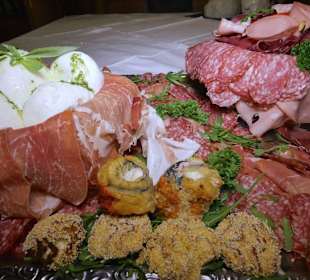 Köstliches italienisches Buffet
