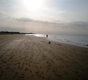 Strand in Bibione Juni 2012