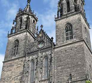 Blick zum Dom von Magdeburg