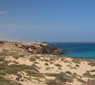 Wydmy w okolicy Corralejo