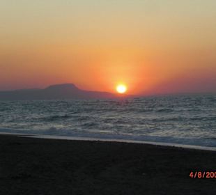 Sonnenuntergang am Strand