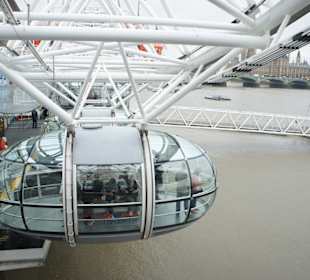 London Eye Ansicht / Aussicht