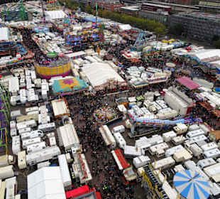 Der Freimarkt 2018 aus Vogelperspektive