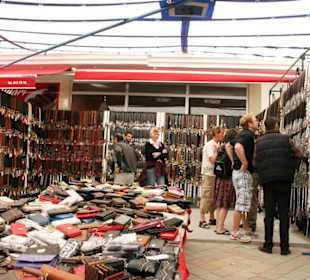 Für jeden einen passenden Gürtel auf dem Textilmar