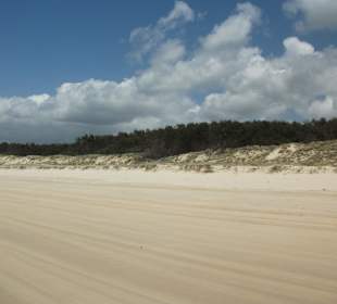 Straße am Strand