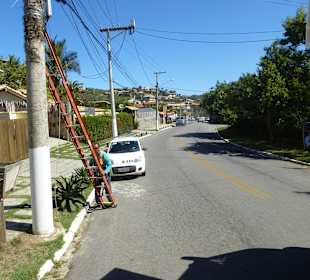 Mit dem Trolleybus durch Buzios