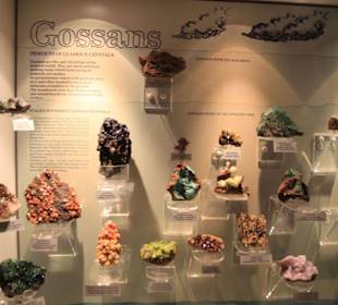 Abteilung Edelsteine und Mineralien