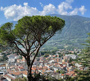 Ausblick auf Meran