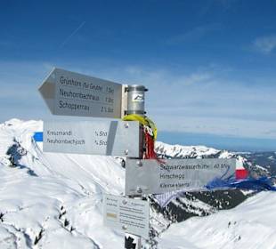 Blick vom Steinmannl (1981 m)