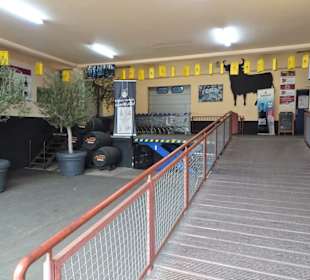 Zugangsrampe zum Laden