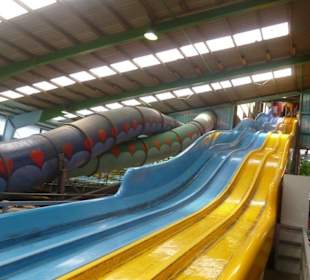 Rutsche im Indoorbereich