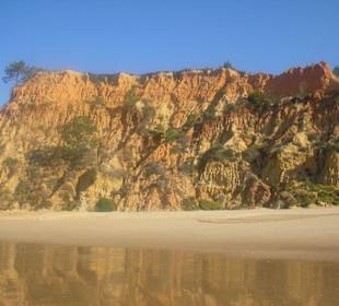 Strand und Steilküste