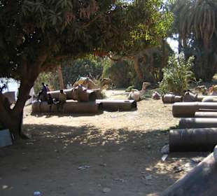 im Beduinendorf (bei den Princess Tombs)