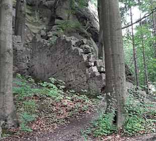 Wandern Hohnstein